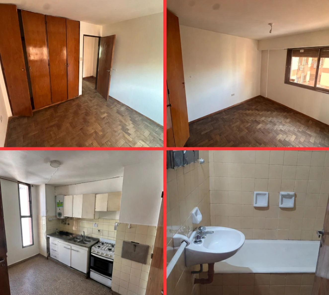 Departamento en alquiler en Chacabuco al 400